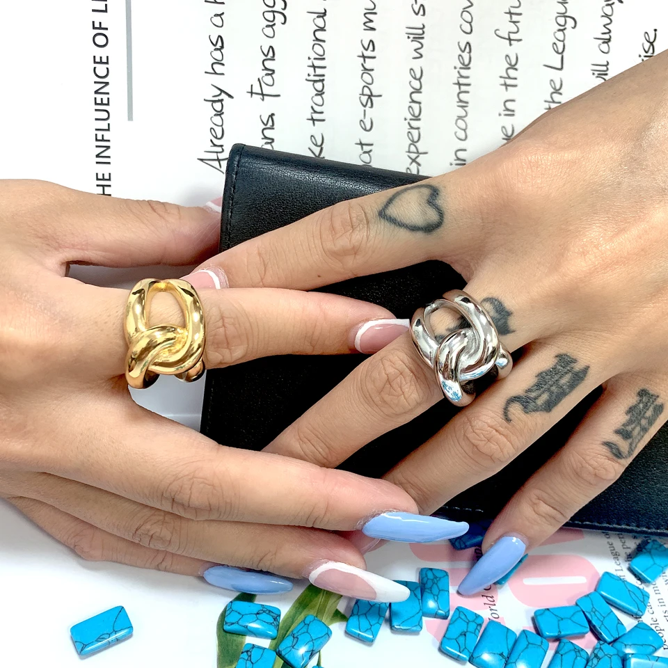 Женское кольцо из нержавеющей стали на палец вечерние подарок новинка высокое