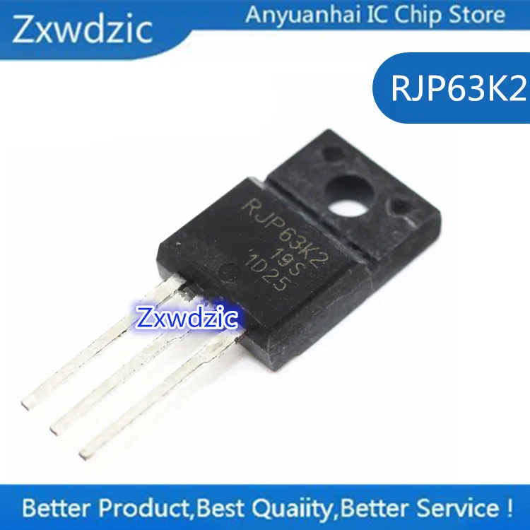 

10pcs 100% New Imported Original RJP63K2 RJP63K2DPP TO-220F Liquid Crystal Transistor (original Label Of Original box)