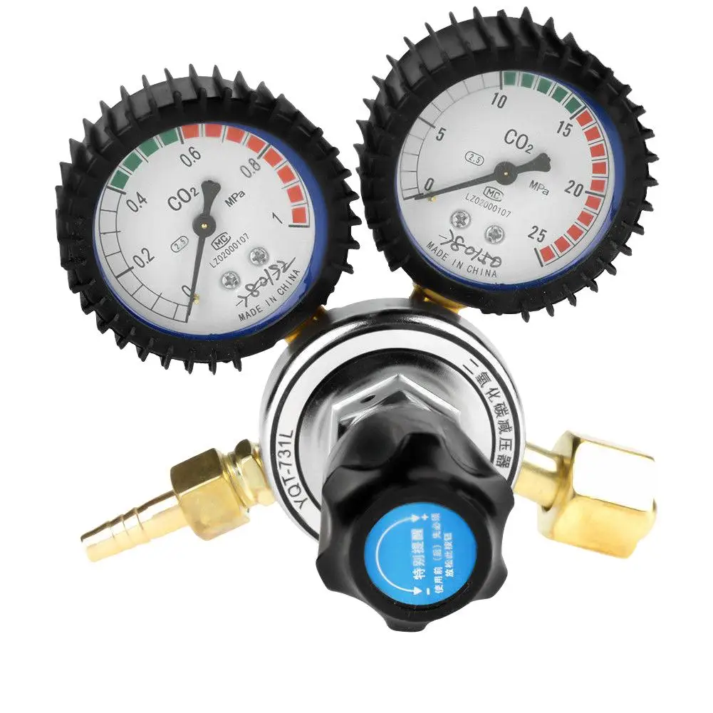

CO2 Gas Regulator Carbon Dioxide Welding Pressure Reducer Valve Gas Gauge