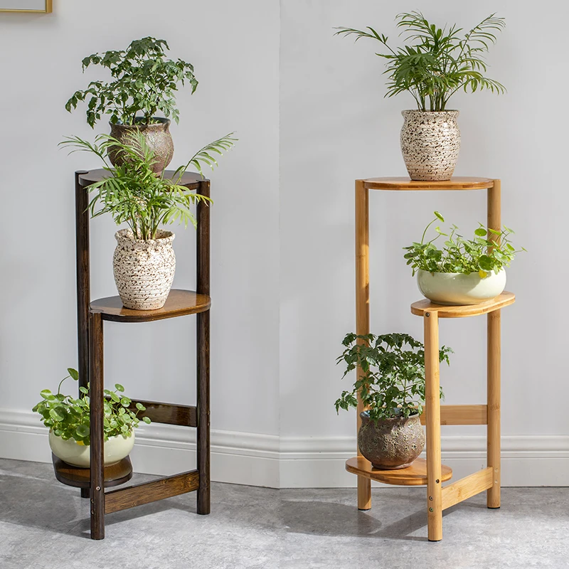 Утолщенная и утолщенная полка для цветов гостиной полированная поверхность