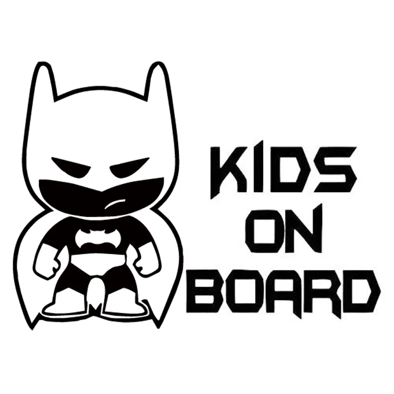 

Car Sticker Kids Baby On Board Funny Car Decal Reflective Laser 3D Car Stickers Vinyl Car Styling Black Silver 19*13.9cm