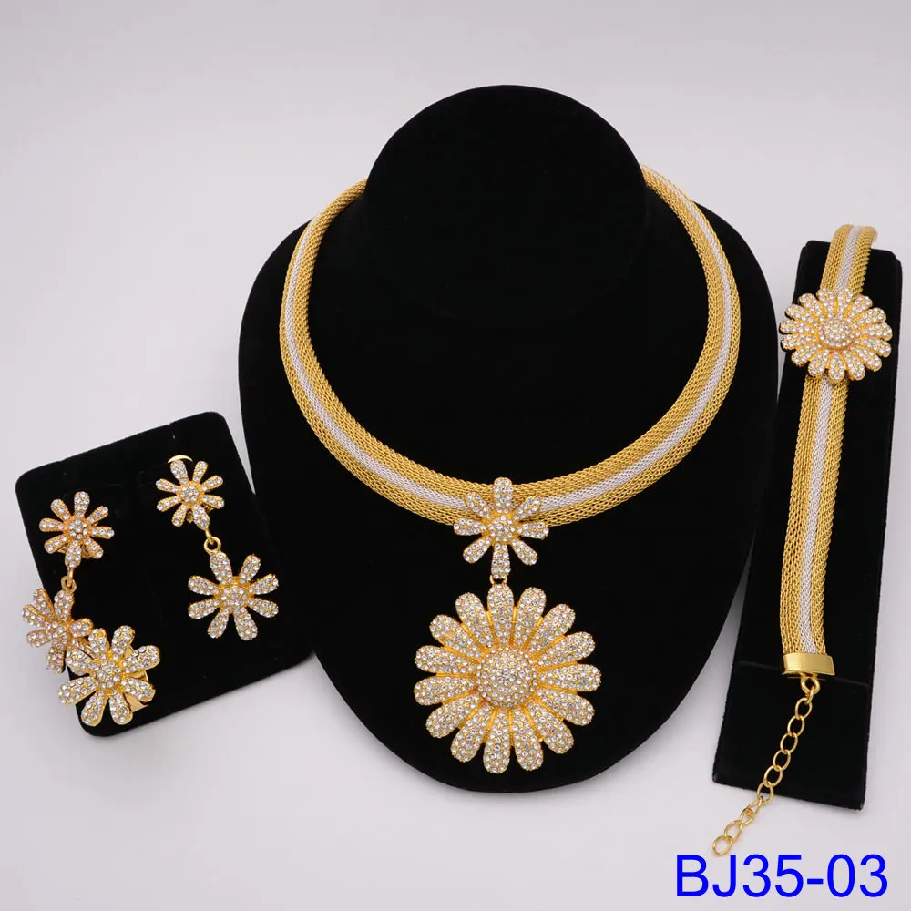 

Бесплатная доставка по последней моде; Модный набор украшений для женщин, покрыто золотом, серебром, бусины ожерелье серьги браслет кольца ...