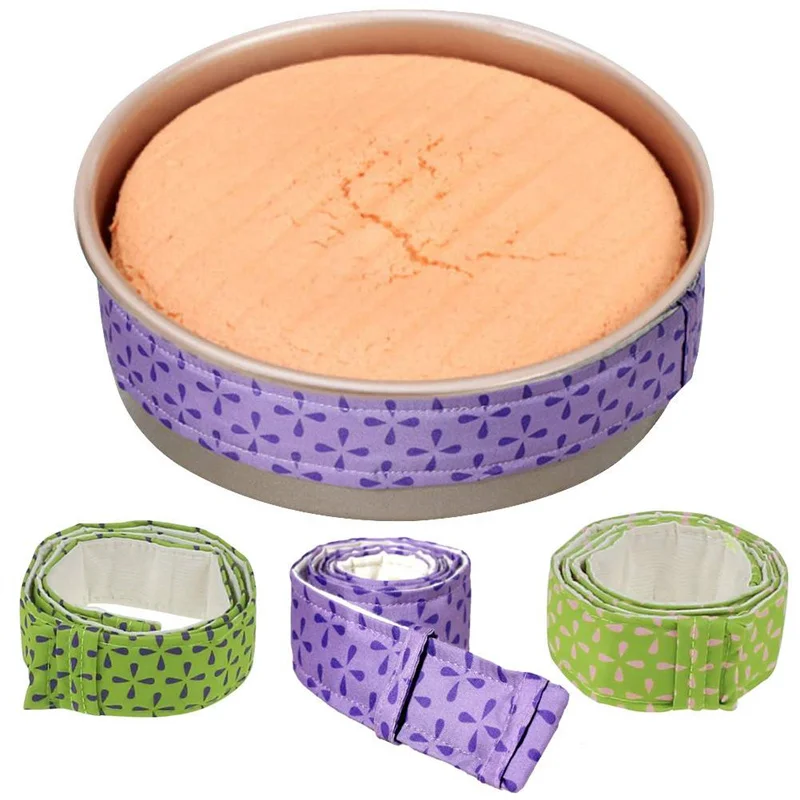 

7 Colors Baking Bake Even Strip Baking Cake Mold Kitchen Gadget Sets Bakeware Protection Strap Cake Tools Cooking Utensils.8z