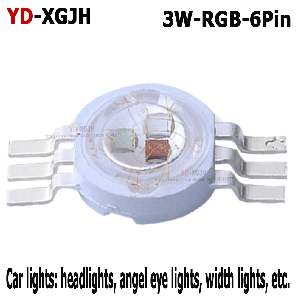4pin 6pin 8pin 10pin RGB RGBW RGBWW RGBWY 3 Вт 9 12 15 цветной светодиодный сценический
