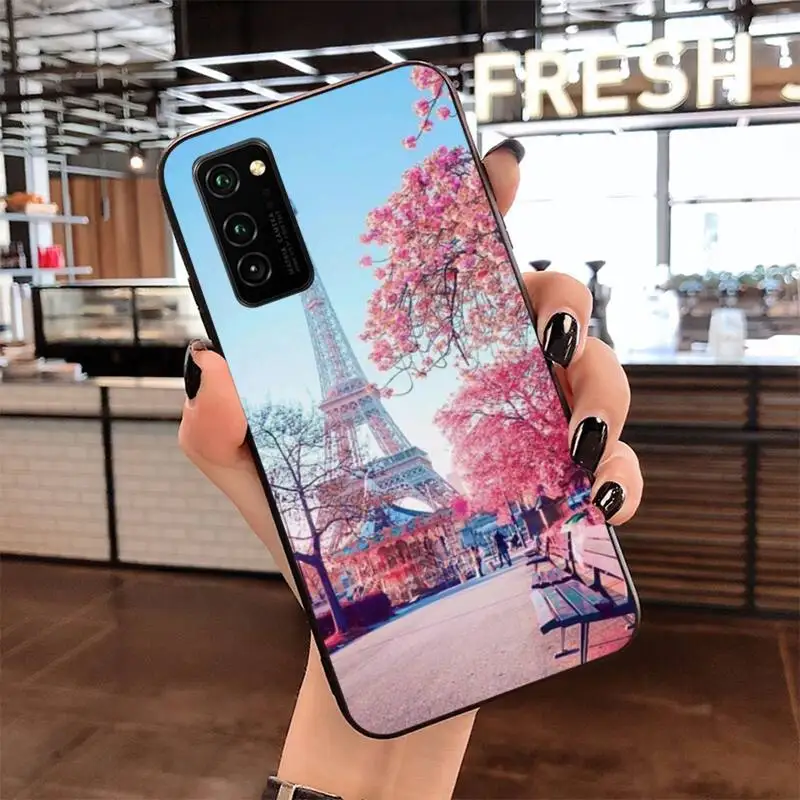YJZFDYRM всемирно известные интересные места черный чехол для сотового телефона Samsung