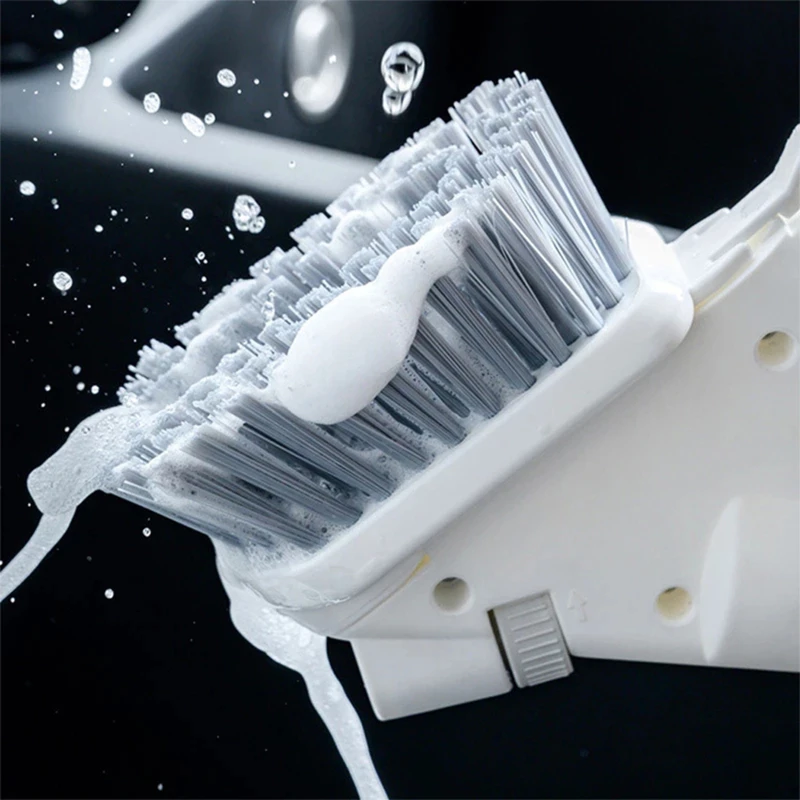 5 Juegos de Kits de limpieza, Herramientas de limpieza por pulverizaci&oacute;n de agua, cepillos, esponja, limpiaparabrisas, limpiador de ventanas de cocina, accesorios para el hogar-3