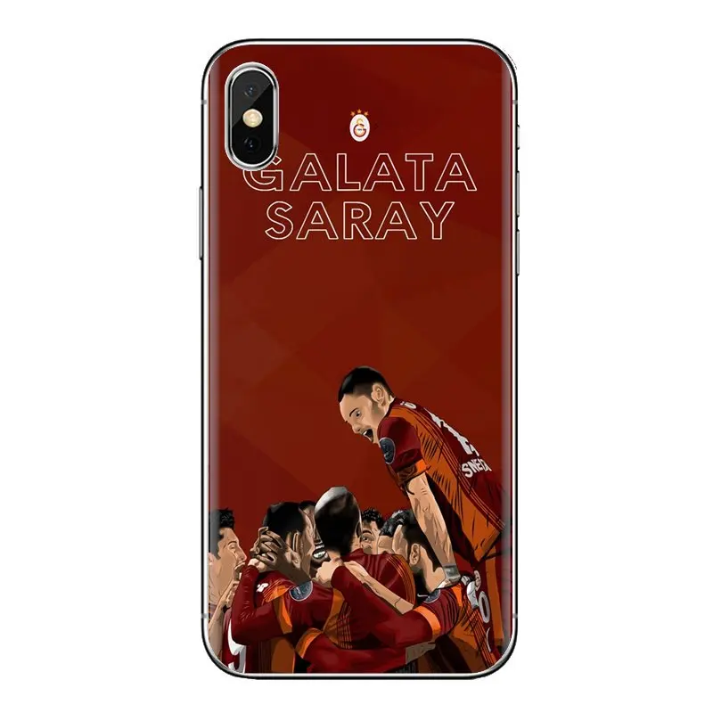 Galatasaray Turkey S.K. Мягкий прозрачный чехол с логотипом FC для Xiaomi Redmi 4A S2 Note 3 3S 4 4X5 Plus 6 7 6A