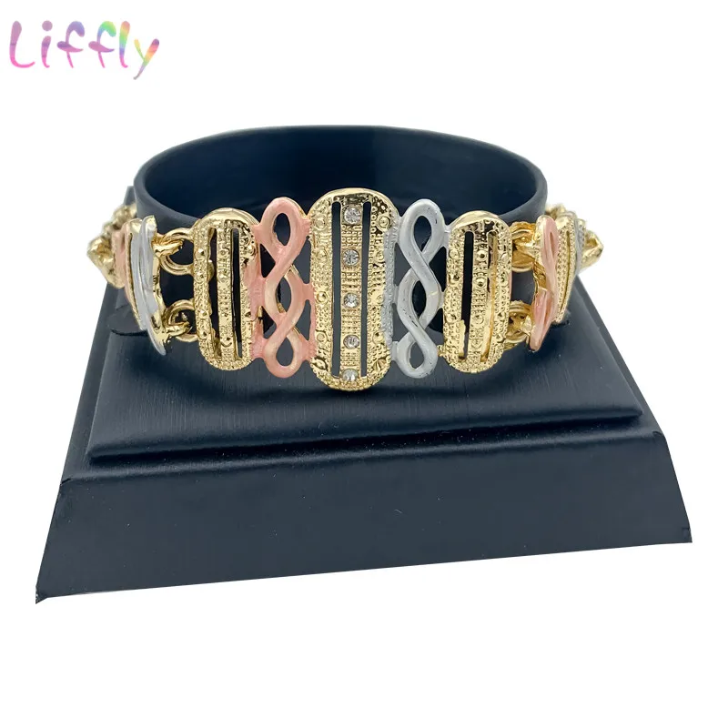 Liffly Африканский комплект ювелирных изделий новый сплав искусственный кристалл