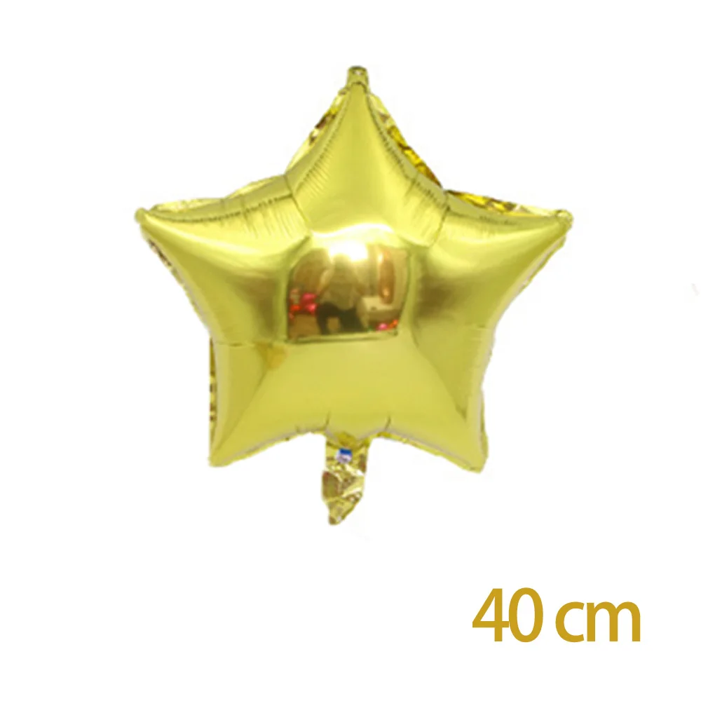 15 шт./пакет популярный золотой шар baby shower гелиевый воздушный покрытый фольгой