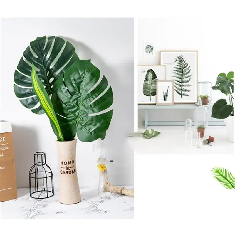 Nordic Стиль моделирование растений искусственных листьев декоративные похожая на