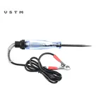 Лучший автомобильный 6 в 12 В 24 В постоянного тока тестер цепи напряжения для автомобиля грузовика автомобильный тестер Вольтметр Длинный зонд ручка лампа для автомобильного обслуживания