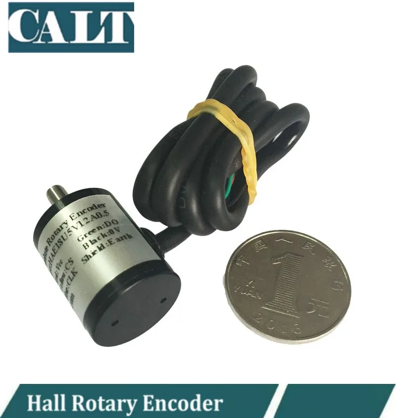 

HAE18 angle position sensor 10 bit 12bit hall effect quadrature encoder
