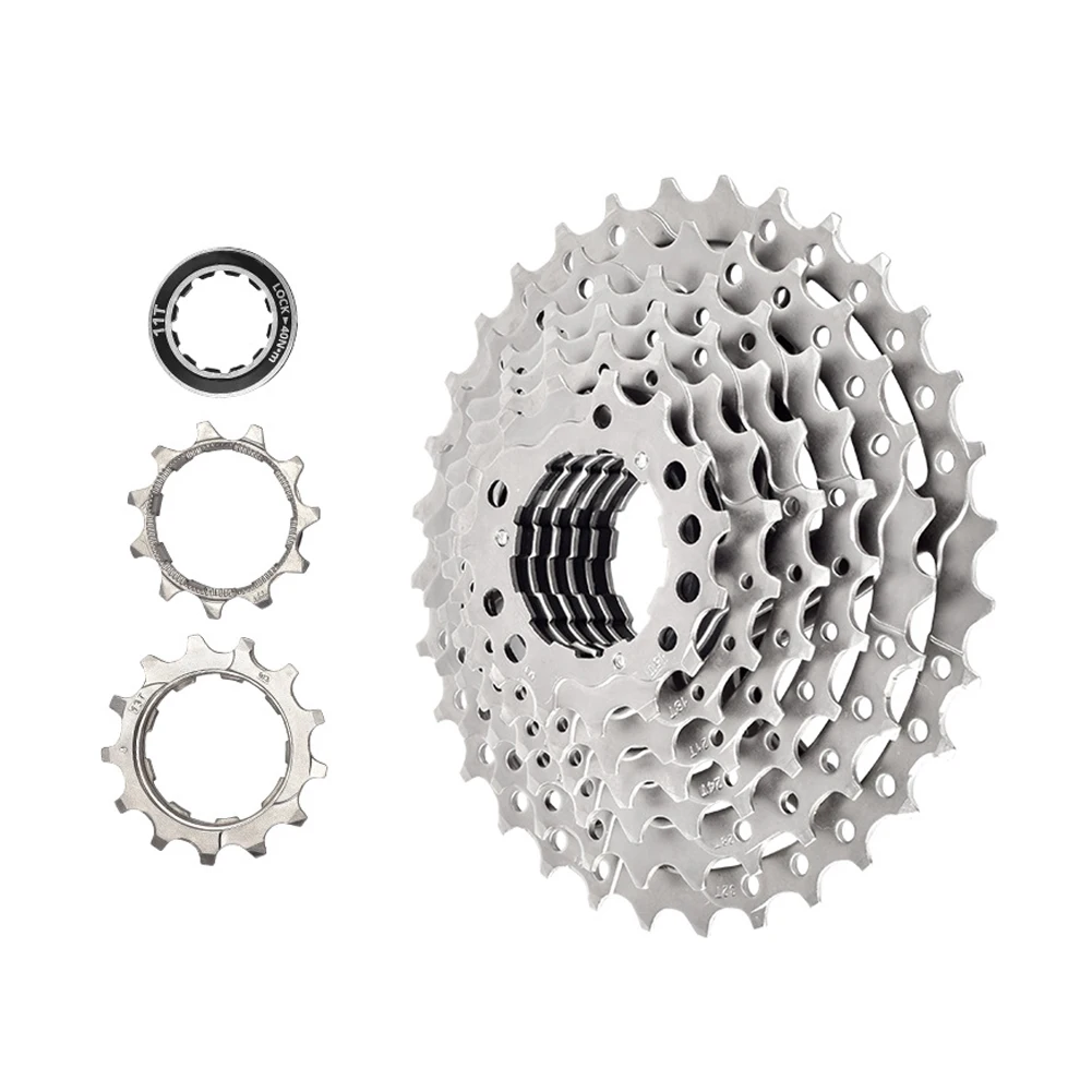 

Gear Cassette Racing 8 Speed Outdoor Cycling Bicycle Flywheel 30T 32T 34T Professional Mountain Bike Replacement Part Round