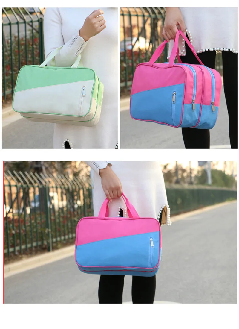 Женская креативная сухая и влажная сумка из нейлоновой ткани стильная