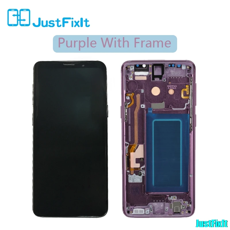 Замена для SAMSUNG Galaxy S9 buen-in shadow lcd сенсорный экран дигитайзер S9+ Plus lcd G960 G965 с рамкой