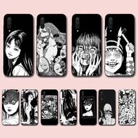 yinuoda junji ito terror horror anime phone case for xiaomi mi 5 6 8 9 10 lite pro se mix 2s 3 f1 max2 3