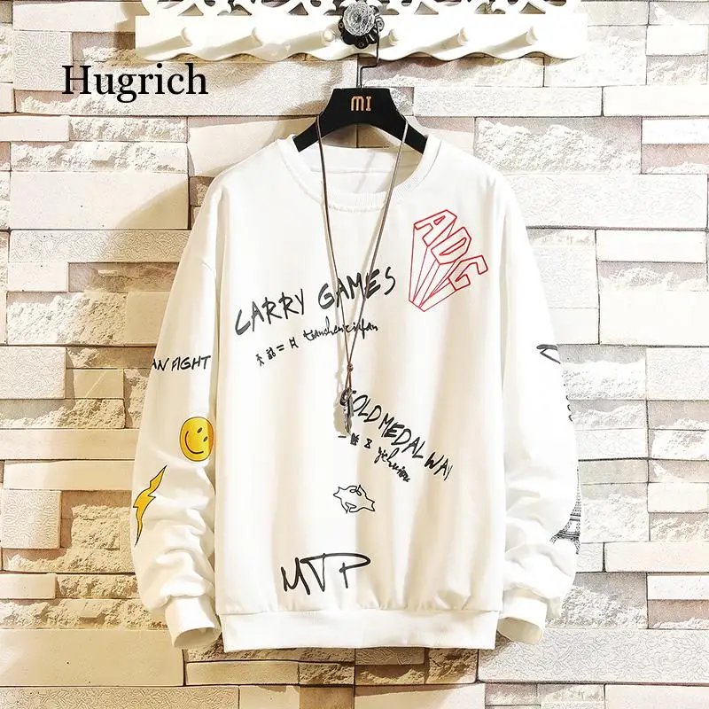 

2020 Autumn New Arrival Men's Sweatshirt Fashion Patchwork Hoodies Mens Casual Letter Hoodies Hip Hop Hooded Sweatshirts Us Size