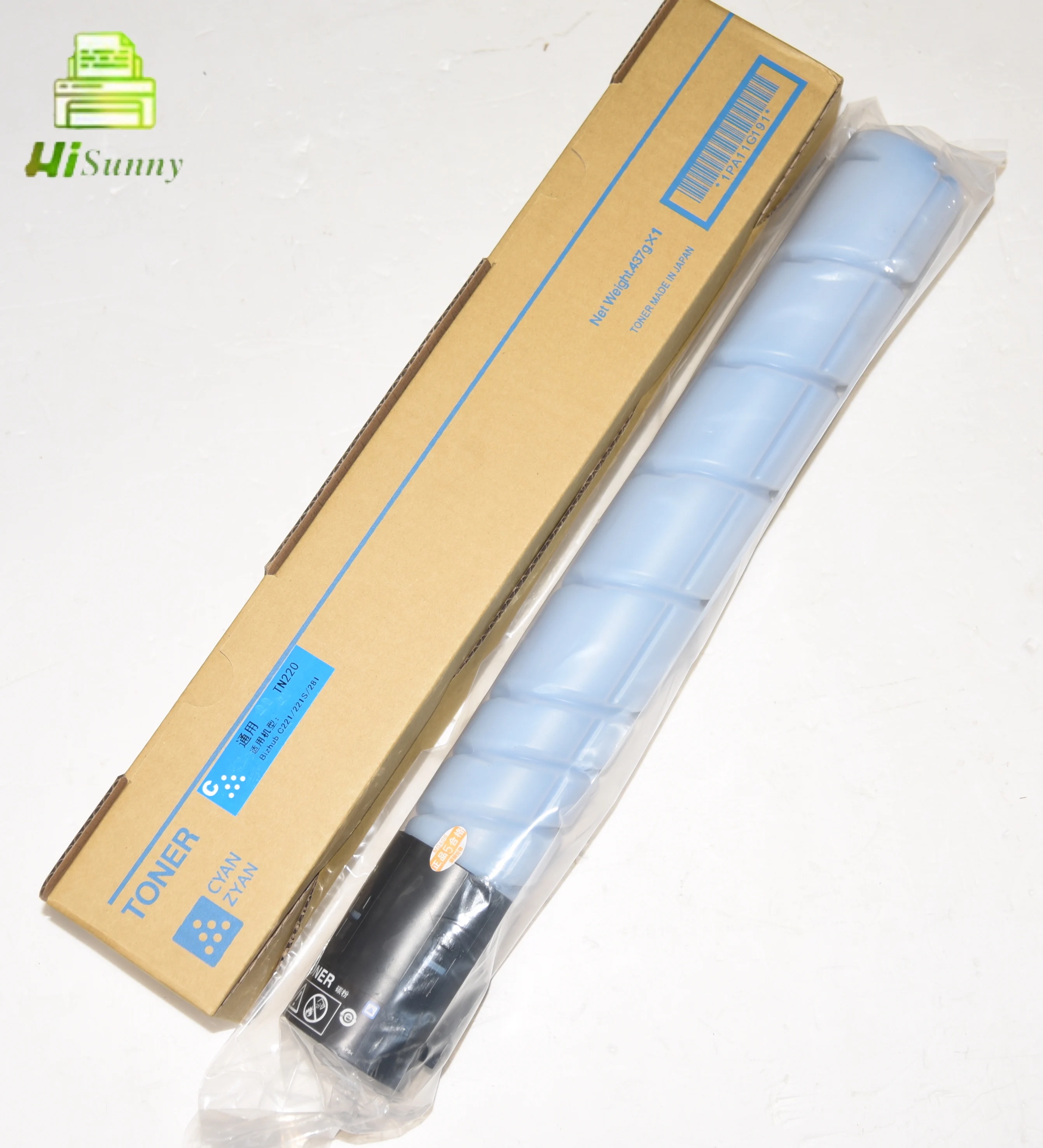 29000 страниц TN220 BK C M Y б/у для KONICA MINOLTA BIZHUB C221 221S 281 Цвет тонер-картридж