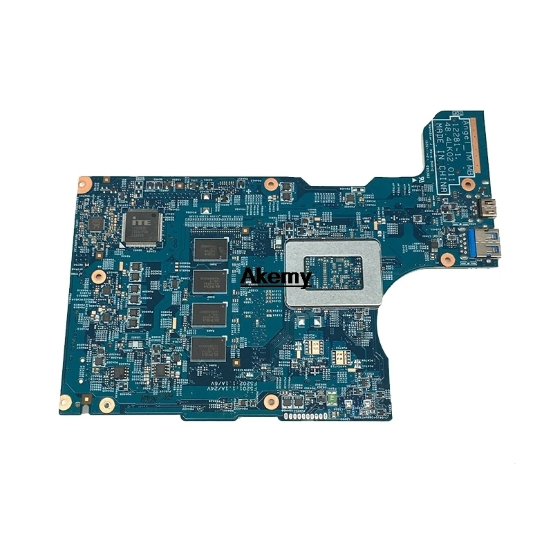 V5-122 материнская плата For Acer V5-122P для ноутбука 12281-1 с A4-1250 CPU 2 Гб RAM NBM8W11001 48.4LK03.01 100%