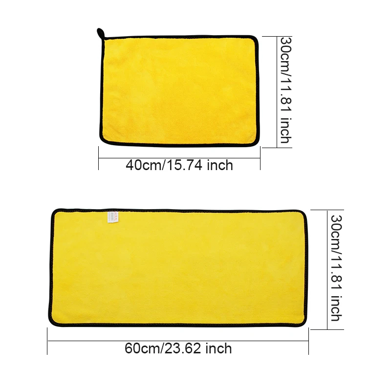 Качественная тряпичная ткань для мойки автомобиля толстое полотенце из