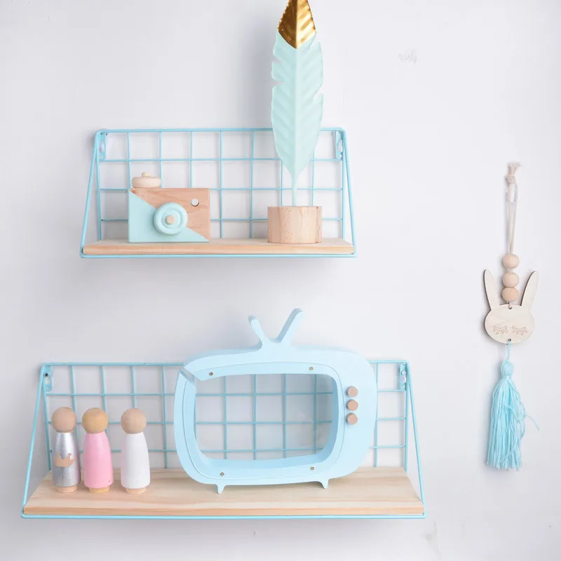 Настенная подвесная стойка для хранения дома|Декоративные полки| |