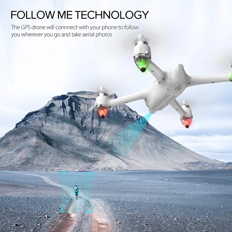 Potensic D80 GPS 5G Wi Fi FPV с 2K камерой антенна видео широкоугольный оптический поток RC