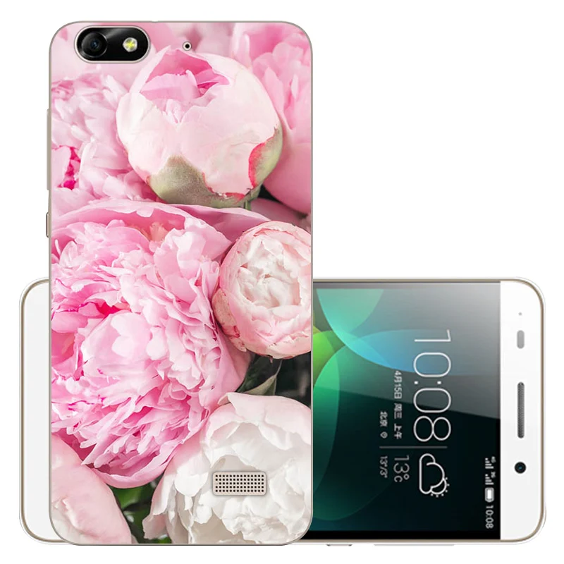Чехол-книжка 5,0 дюйма для huawei Honor 4C, чехол CHC-U01, CHM-U01 чехол для huawei Honor 4C, мягкий силиконовый чехол для huawei G Play Mini - Цвет: AQSMGQ