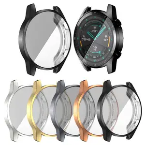 Protective Case For Huawei Watch GT 2 46MM Soft Tpu Full Screen
Protection Case Watch Protector Cover Wearable Devic Accessories