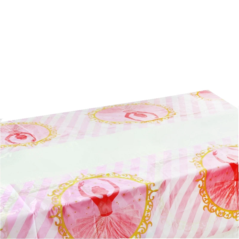 Набор одноразовой посуды в стиле балерины для девочек | Дом и сад