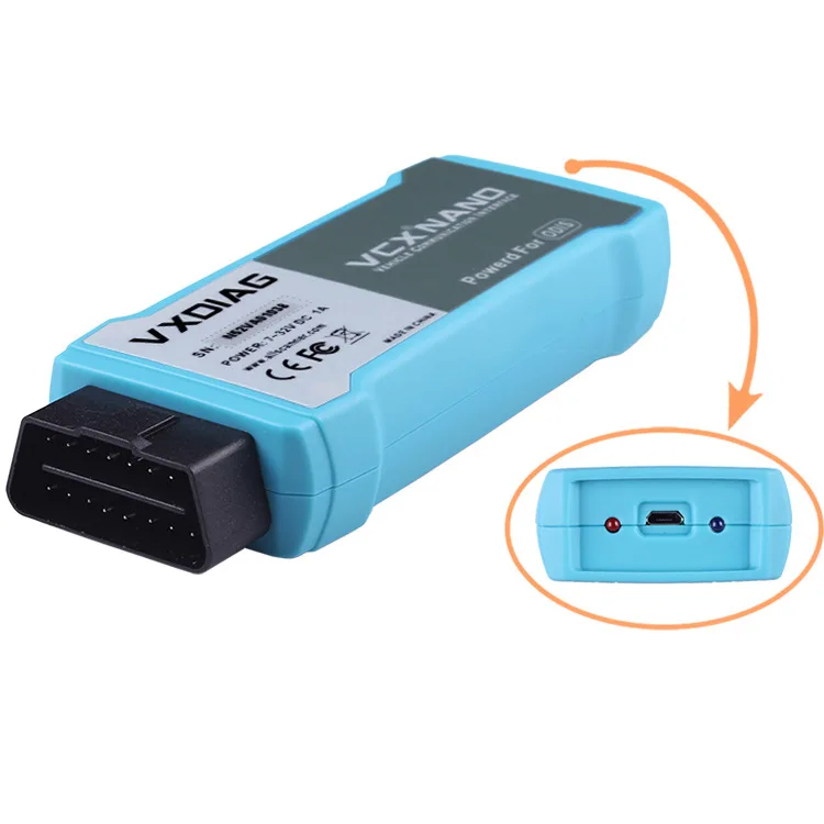 VXDIAG VCX Nano для Ford/Mazda 2 в 1 с IDS OBD OBD2 wifi автомобильный диагностический инструмент Поддержка автомобиля до года многоязычный
