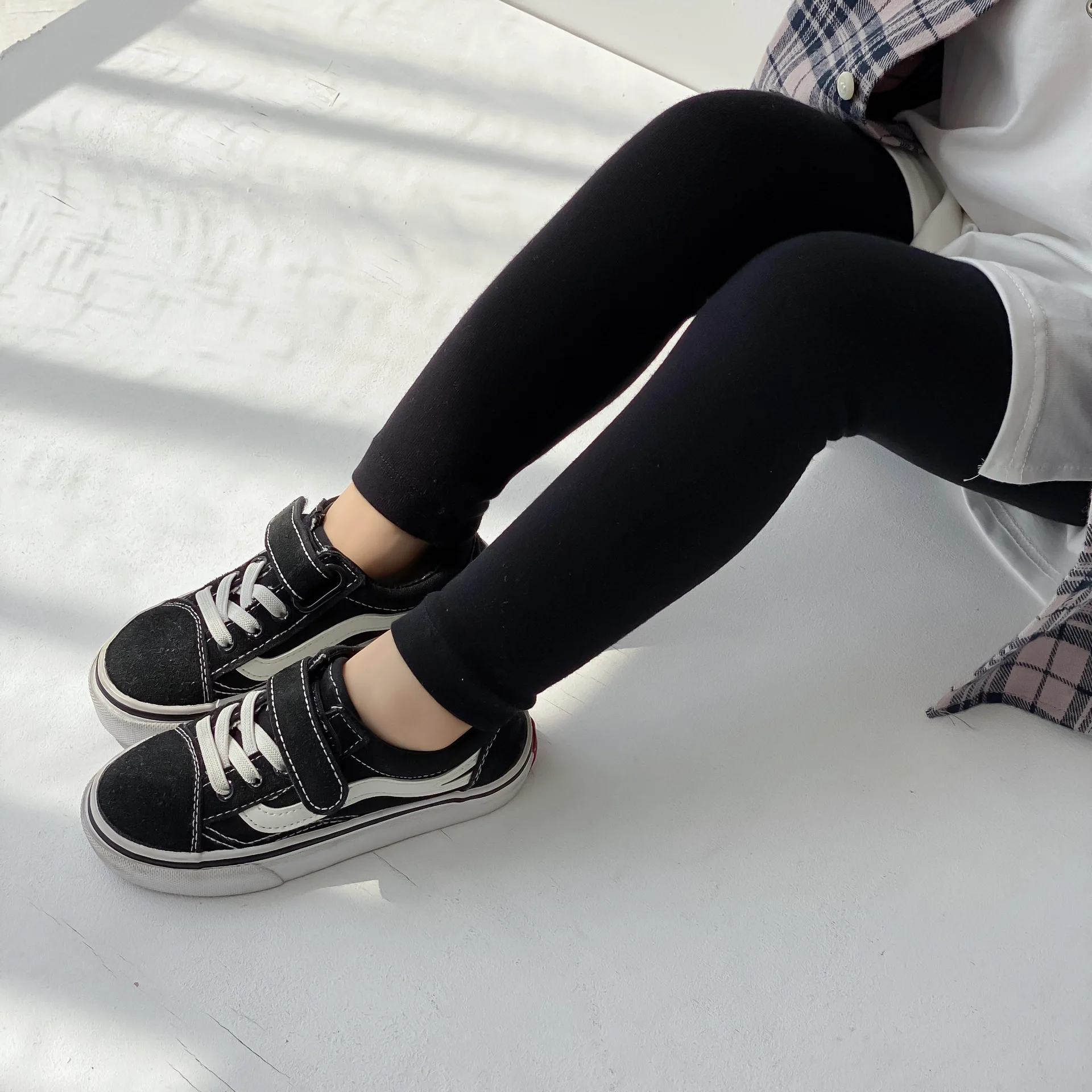 

Pants Ankle Length Elastic Waist Skinny Solid Cotton New Fashion Comfortable Cute Lovely Simple Spring Auutmn Children Unisex