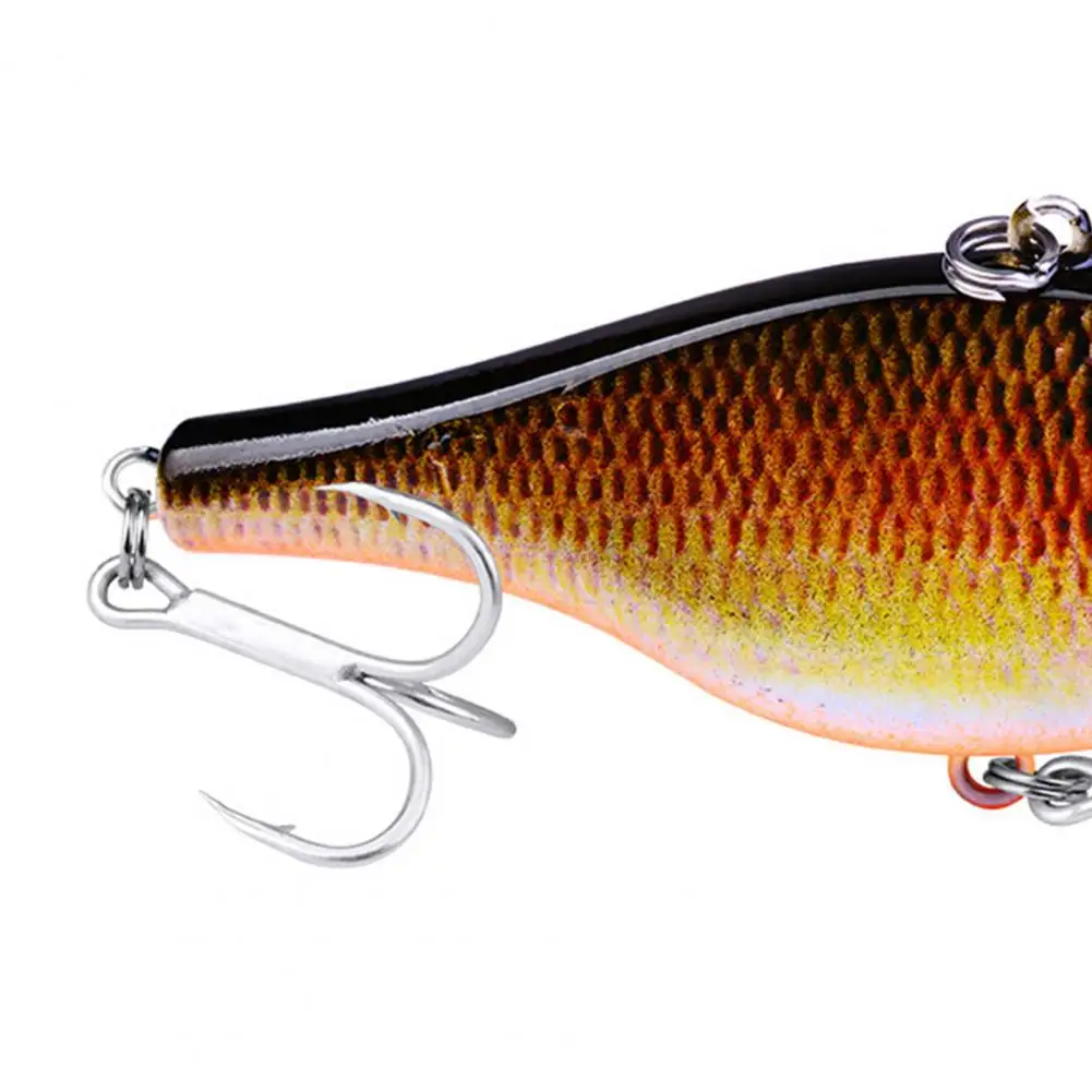 

7.8cm 20.5g fishing lures hard bait for 3D Stainless Fish Shape Treble Hook Fishing Lure for Outdoor