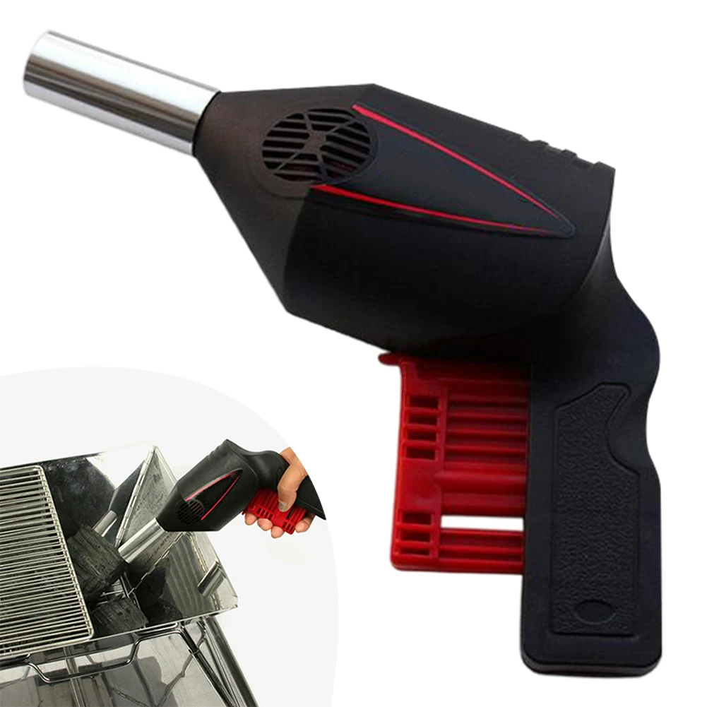 

Bbq Cooking Utensils Portable Outdoor Barbecue Fan Hand Crank Pressing Bellow BBQ Fan Charcoal Grill Picnic Camping Accessories