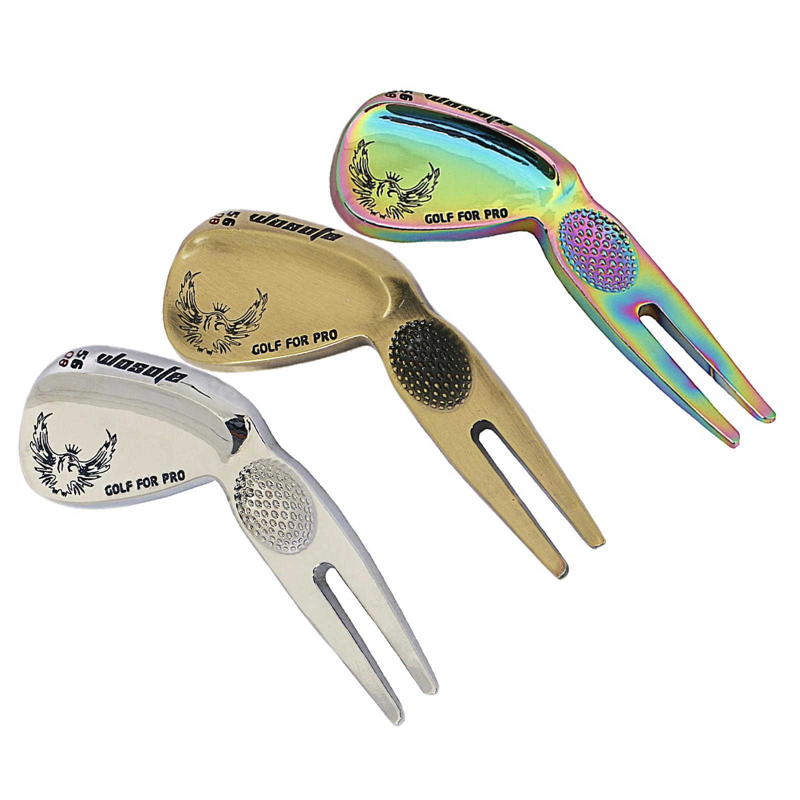 Высококачественная зеленая вилка для гольфа Ремонтный инструмент Divot газона