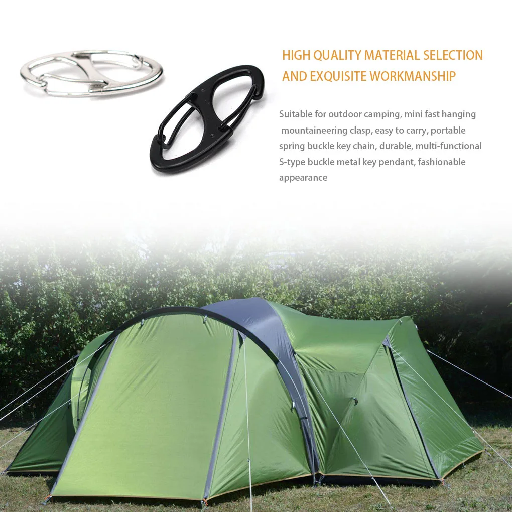 

Camping Tent Rope Fastener Tension Awning Cord Line Adjuster Tent Accessories Rope Tightening Stopper Buckle