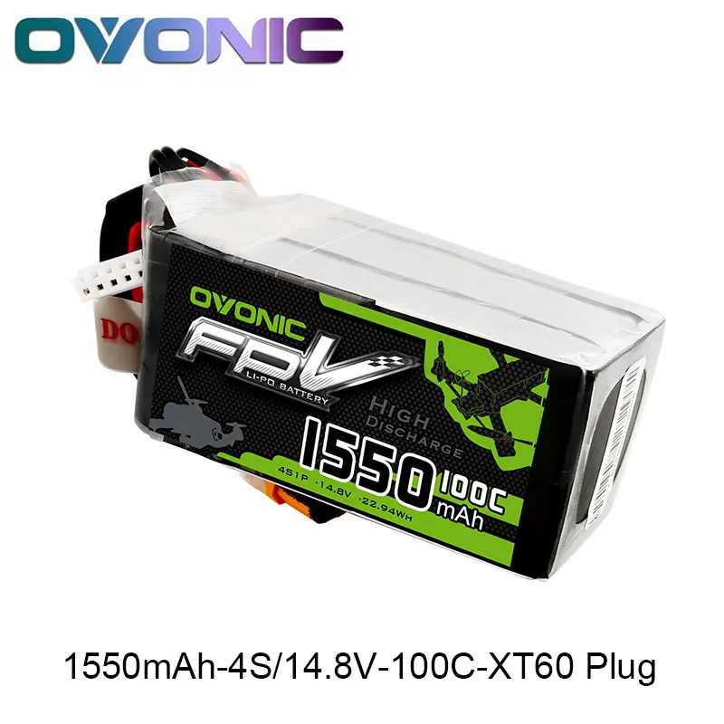 GENS ACE OVONIC 1300mAh 1550mAh 11,1 V 14,8 V Lipo 3S 4S батарея 50C 80C 100C с вилкой XT60 для RC Радиоуправляемый автомобиль Heli лодка автомобиль