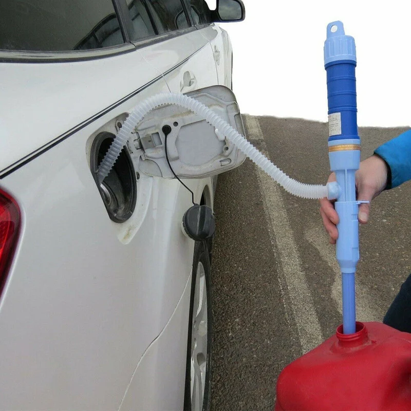 Портативный насос сифон с аккумулятором для переноса жидкости газа масла