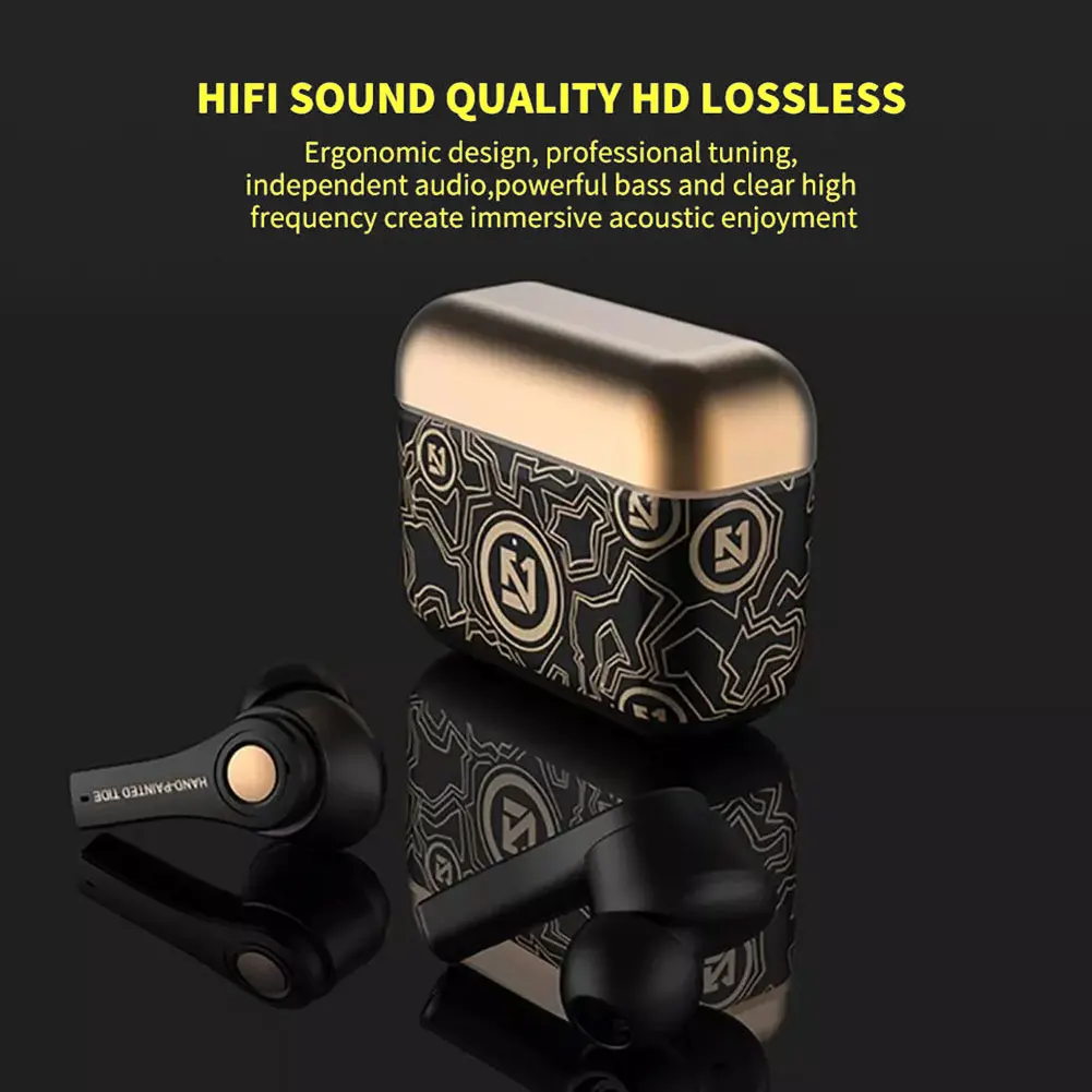 

New Hot TWS Wireless Bluetooth 5.0 Headphone Mini Stereo Sports Waterproof Noise Cancelling Earphones For Xiaomi Phone HuaWei