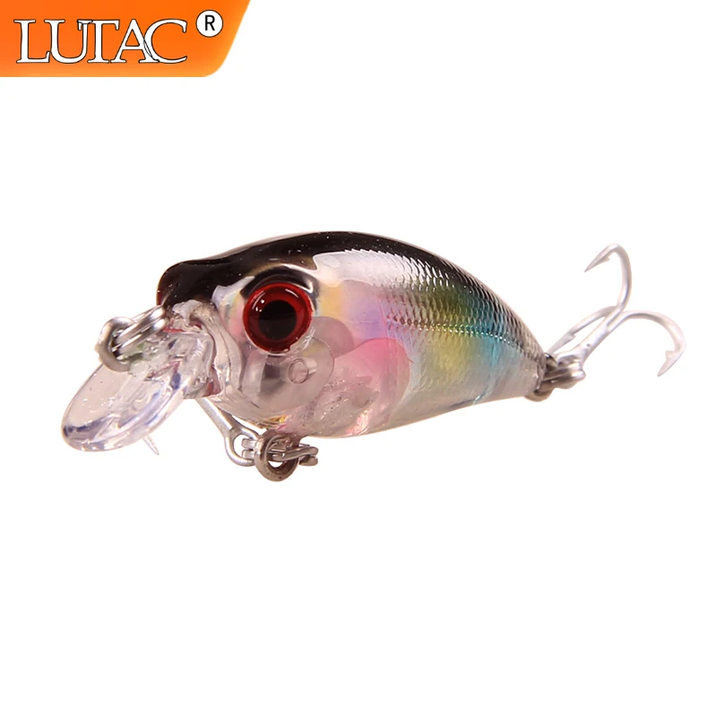 

Lutac crankbait VMC fishing lures wobblers 35mm 3.5g floating artificial tackle