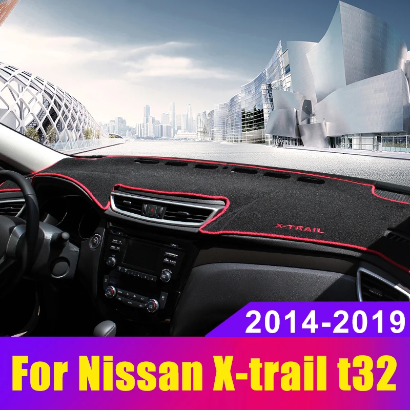 Для Nissan X-trail X trail t32- крышка приборной панели автомобиля Избегайте светильник Pad инструмент панельный КОВРИК КОВРЫ аксессуары