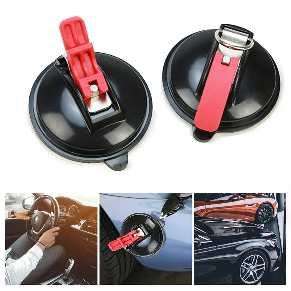 

2Pcs Suction Cup Anchor Heavy Duty Tie Down Car Mount Luggage Tarps Tents Anchor with Securing Hook Universal for Car Truck