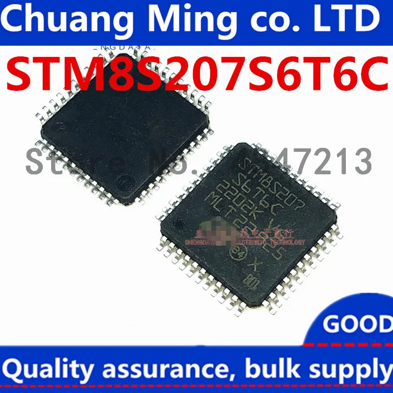 Бесплатная доставка 50 шт./лот STM8S207S6T6C STM8S207S6 STM8S207 фотография | Электроника