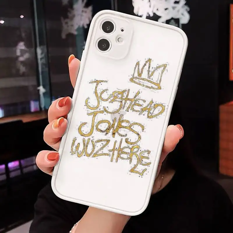 

Riverdale South cool Phone Cases Matte Transparent for iPhone 7 8 11 12 s mini pro X XS XR MAX Plus cover funda