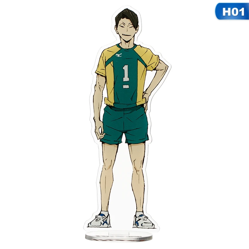 

15CM Anime Haikyuu!! Figures Desk Plate Models Volleyball Boys Acrylic Stand Model Toys Action Figures Decoration