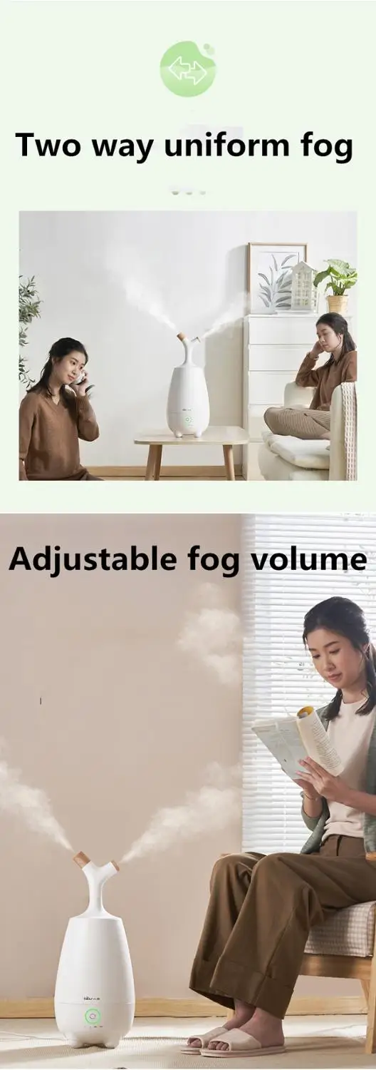 

Humidifier household quiet bedroom pregnant women and babies air humidification aromatherapy machine to purify the fog