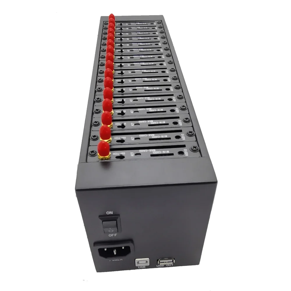 С оригинальным оптовым модемом USSD Voip Simbox Mass SMS Бесплатная смс программа 4G 16 порт