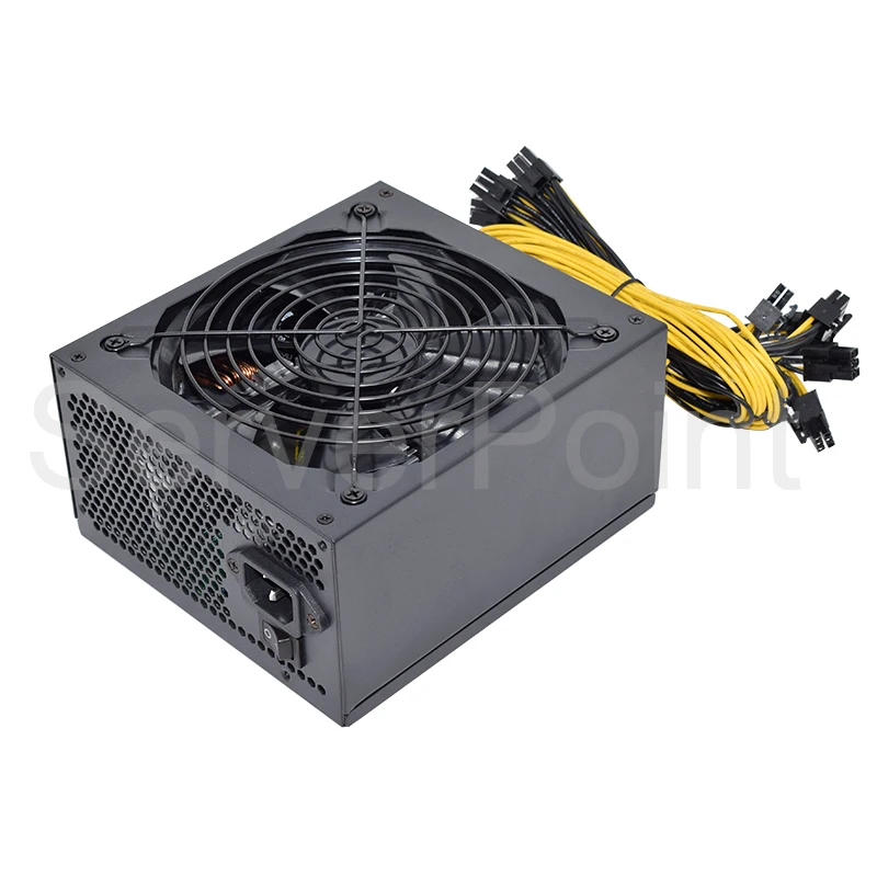 Совершенно новая машина для майнинга ATX 12 в 180-240 2000 Вт BTC ETH специальный бесшумный