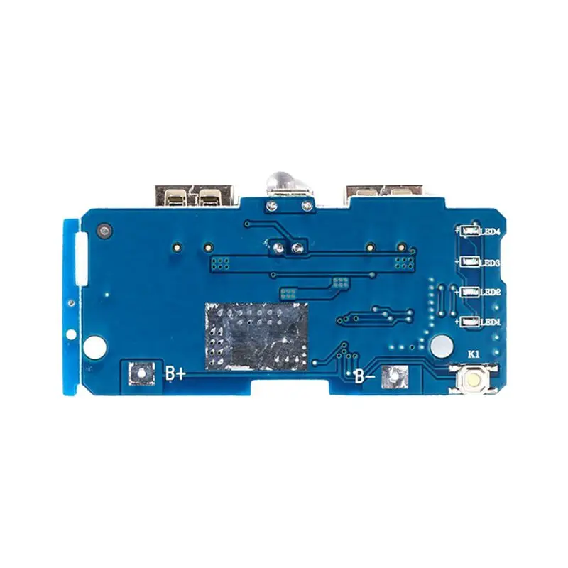 Hot 3C-2 pcs Dual Micro-USB 3.7v to 5V 2A Mobile Power Bank DIY 18650 Lithium Battery Charger PCB Board Boost Step Up Module Wit |