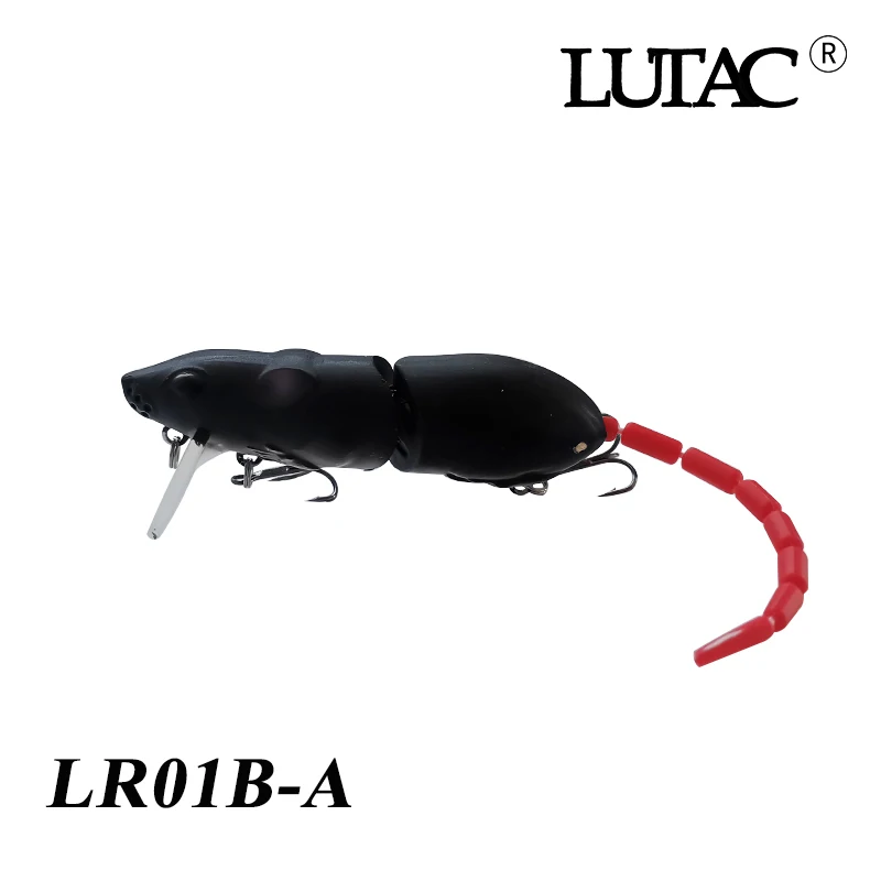 

Mouse Fishing bait LUTAC artificial swimbait hard lure 15.2g 100mm plastic minnow with hooks