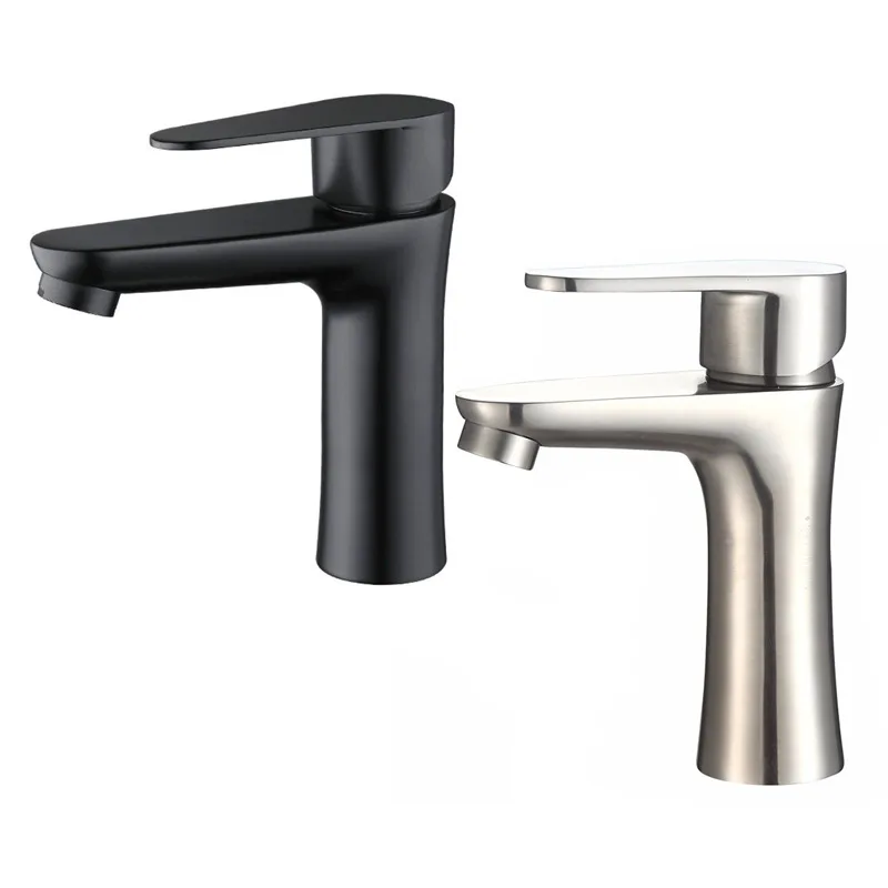 

304 Stainless Steel Faucet, Sanitary Ware, Hot and Cold Washbasin Faucet, Bathroom Basin Faucet